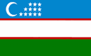 Uzbekistan Flag